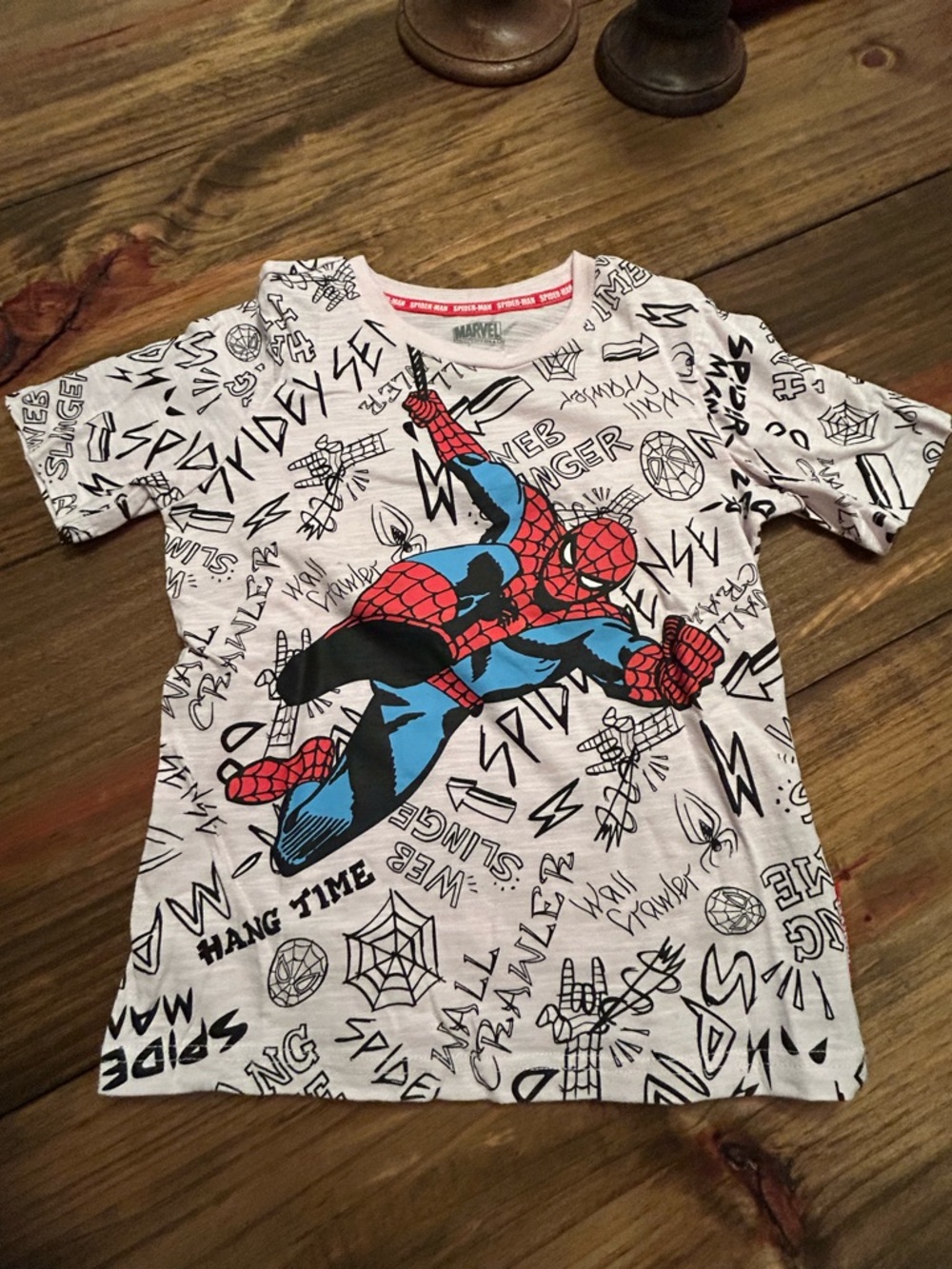 ✨Marvel Spider-Man Graphic Tee in White, Red & Blue